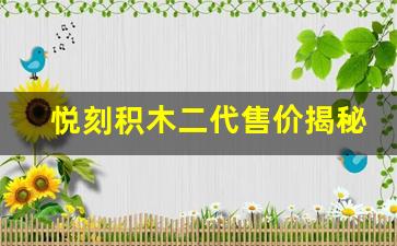 悦刻积木二代售价揭秘及购买建议