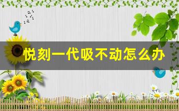 悦刻一代吸不动怎么办？技巧与修复方法大揭秘