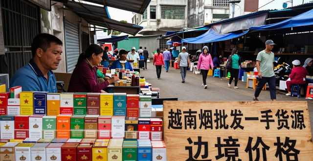 广西防城港越南烟批发一手货源 边境价格