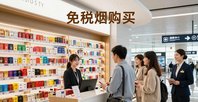 免税烟在哪里买？机场口岸渠道正规，注意购买限额和身份条件