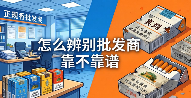 香烟批发一手厂家直销渠道真假辨别，批发商选择注意要点