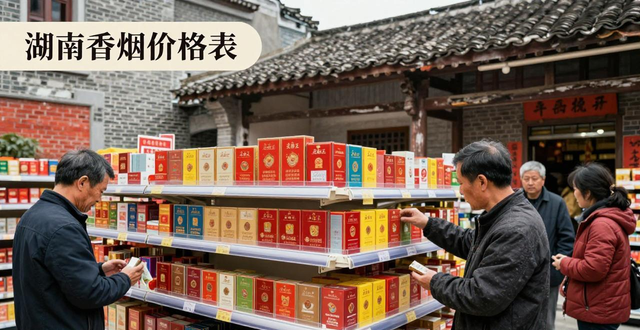湖南香烟价格表 芙蓉王烟多少钱一包 本地人常买哪几款