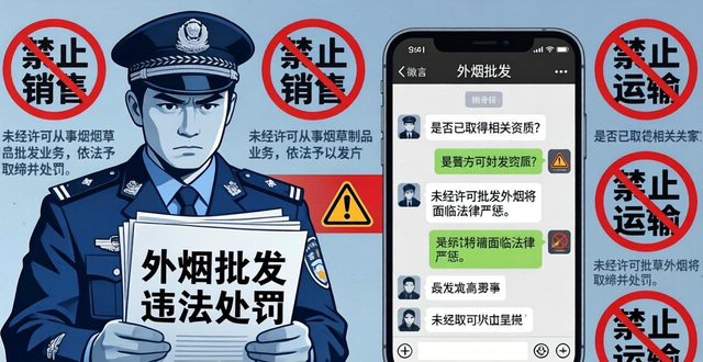 汕尾外烟微信批发靠谱吗 别踩法律红线小心被骗